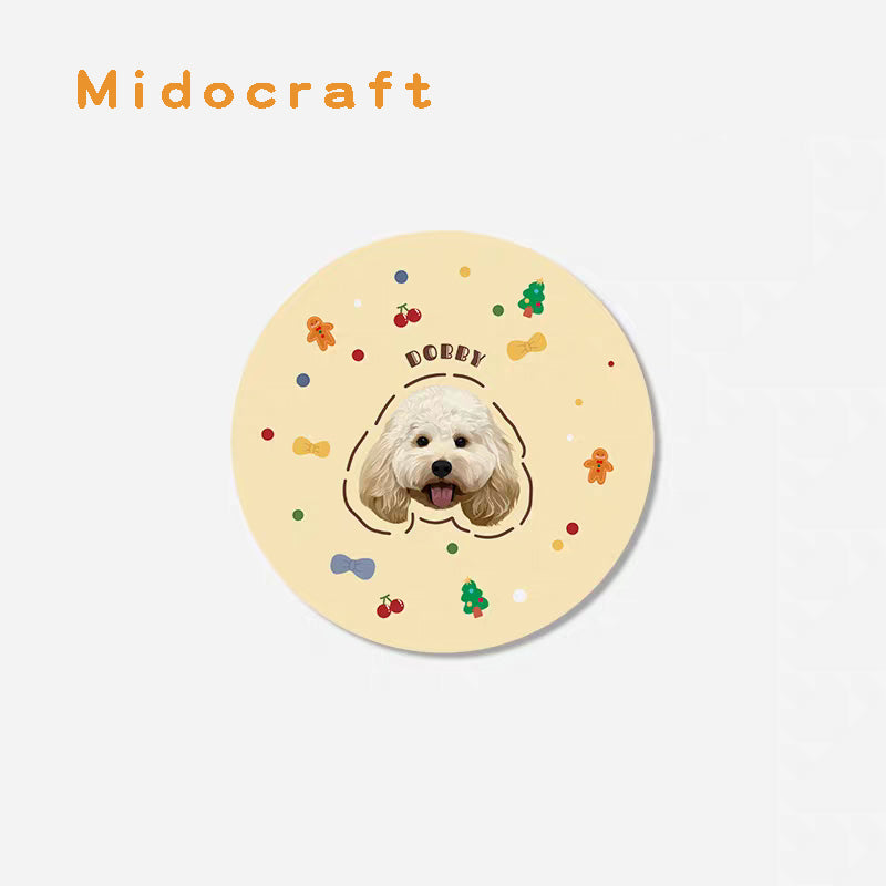 Custom Pet Photo Rug | Personalized Dog Cat Picture Carpet丨Custom pet carpet mats that can be washed - a DIY gift for cats and dogs